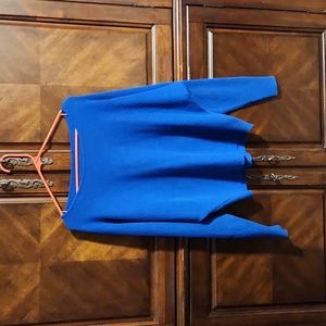 Cobalt blue sweater